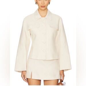 Ami jacket in Neutral Beige